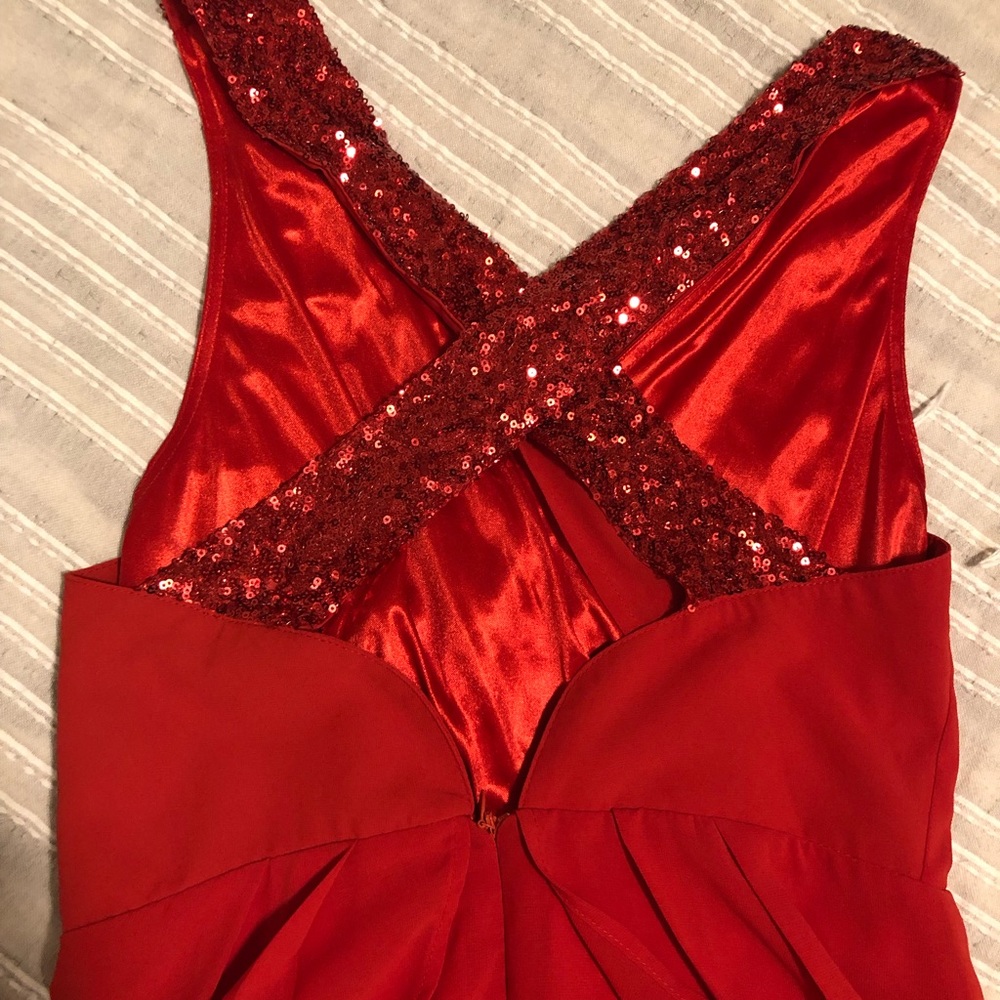 Red Windsor dress